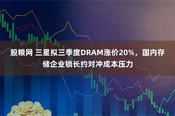 股粮网 三星拟三季度DRAM涨价20%,国内存储企业锁长约对冲成本压力